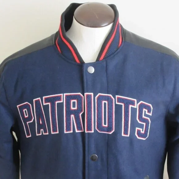 COPY - New England Patriots NFL G III Men's Varsity Quilt Lined Full Zipper Jac… - Picture 2 of 8